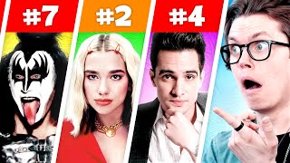 famous singers who NEVER had a #1 song