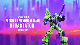 Blokees Devastator Speed Build