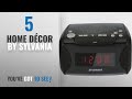 Top 10 Home Décor By Sylvania [ Winter 2018 ]: Sylvania Alarm Clock Radio with CD Player and USB