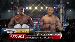 FULL FIGHT | Twaha Kiduku vs Alex Kabangu | UBO Championship 26.03.2022