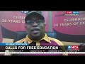 Student protests | Calls for free education