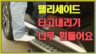 팰리세이드 튜익스 사이드스텝이 있다면