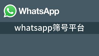 Whatsapp筛号平台#WhatsApp号码#WhatsApp#WhatsApp软件分享#WhatsApp工具#WhatsApp用户#WhatsApp账号怎么获得#WhatsApp常见问题