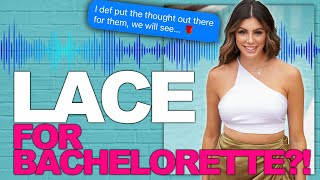 Bachelor In Paradise Star Lace Campaigns For Bachelorette 2023 - She's All Bach Podcast Clip!