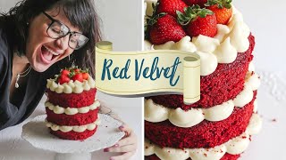 RED VELVET COM RECHEIO DE CREAM CHEESE | MASSA NOVA E MUITO BOA | Day Flaubert