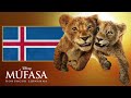 mufasa the lion king brother betrayed icelandic Íslenska hq