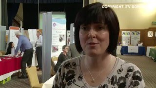 Dumfries and Galloway Business EXPO Lookaround ITV Border news item from Easterbrook Hall Dumfries