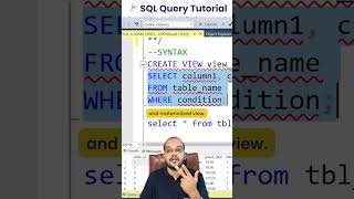 SQL Server Views: Types, Syntax, and Examples | SQL Tutorial Day 22