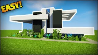 Minecraft: How to Build a Modern House #4 - Easy Tutorial (How to Build a House in Minecraft)