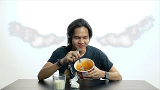 Spicy Ramen Challenge - Amir Masdi (Sambil Menyanyi)