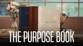 Bíblia The Purpose Book | A21 | Letra Normal | Espaço para anotações