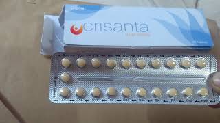 Crisanta 21 Days Tablets uses for irregular period// Pcod pcos treatment