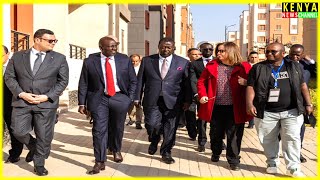 See Ruto's REACTION when he toured Egypt's Affordable Housing Program