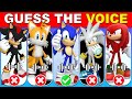 Guess The Sonic the Hedgehog 3 Characters by Voice 🎬🦔💙 Sonic the Hedgehog 3 Movie | Guess The Meme