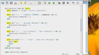 Ruby Twitter CLI Screencast