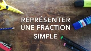 Comment représenter une fraction simple ?