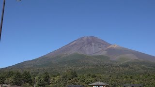 4K　富士山（Mt.Fuji）　水ヶ塚公園駐車場から撮影　宝永火口