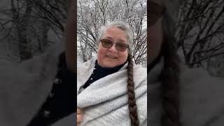 On a Snowy❄️ Day.My Mom \u0026 Memories!  Share Your Memory! Like \u0026 Subscribe #Mom #Memories #Daily #Love