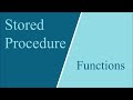 Difference between MySQL Function and Stored Procedure | MySQL Interview Questions