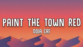 Doja Cat | Paint The Town Red | Lyrics Video