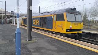 66307 + 60095 | GBRF Class 66/60 passing Morpeth