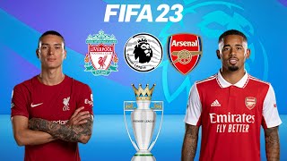 FIFA 23 | Liverpool vs Arsenal - English Premier League 22/23 - Gameplay