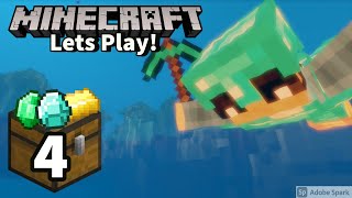 Minecraft Let's Play: Getting Upgrades!! Episode 4