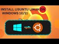 How To Install Ubuntu Linux 24.04 On Windows 10 PC Or Laptop ?