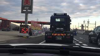 【国道23号が混む理由】みんな追い越し車線を走行　早朝でも流れが悪い　運転下手