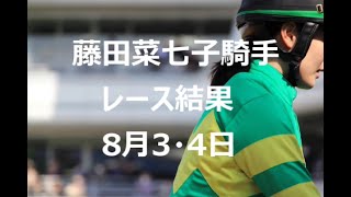 【藤田菜七子騎手】キングクー3着！新潟千直で変わり身を見せる！次走が楽しみだ！今週のレース結果2024年7月27・28日。