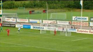 Höjdpunkter Ljungskile SK - Degerfors IF (2 - 0) Superettan 2010-07-04