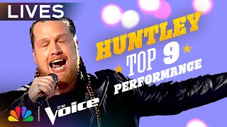 Huntley Performs "Way Down We Go" by KALEO | The Voice Lives | NBC