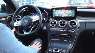 2019 Mercedes C Class C180 AMG - NEW vs 2018 Full Drive Review Sound Interior Exterior