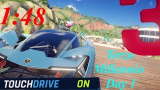 アスファルト9 Terzo Millennio イベント Touch Drive 1分50秒切り