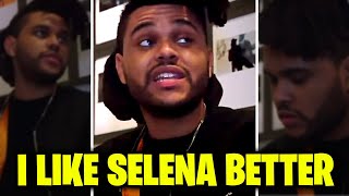 The Weeknd Speaks on Better Liking Selena Gomez Than Angelina Jolie