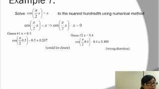 Lecture 9.6 Techniques for Solving Equations and Inequalities