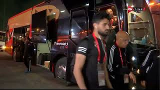 ستاد مصر - وصول فريق الأهلي وبيراميدز إلى ملعب المباراة