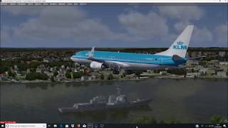 P3D V4.3 landing London EGLC hard graphic performance