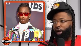 Gerald Huston on Why Young Thug Confronted Him Over a Prank