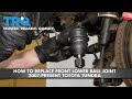 How to Replace Front Lower Ball Joint 2007-Present Toyota Tundra