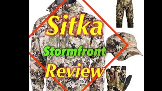 Sitka Stormfront HUNT GEAR Gore-Tex Review