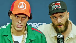 EVERY HEATED EXCHANGE BETWEEN DAVID BENAVIDEZ & CALEB PLANT AT THEIR FINAL PRESS CONFERENCE