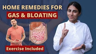 Instant Relief for Gas \u0026 Bloating | Abdominal Gas Ayurvedic Remedies #shlloka