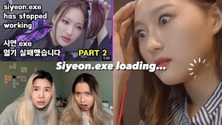 REACTING TO SIYEON.EXE HAS STOPPED WORKING PART 2 (insomnicsy edit)