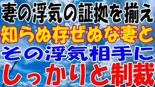 【修羅場】妻の浮気の証拠を揃え、それを見せても知らぬ存ぜぬな妻とその浮気相手にしっかりと制裁を受けさせる話