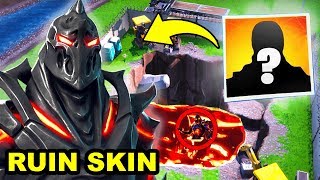 ruin skin fortnite loot lake door opening event discovery skin storyline new dig - image fortnite skin ruine