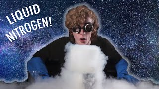 Watch Liquid Nitrogen Float on Air // Leidenfrost Effect // Midnight (Science) Snack