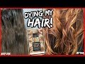 HOW I LIGHTEN MY DARK HAIR WITHOUT BLEACH TO LIGHT BROWN GOLDEN BLONDE! │ HOW TO COLOR DARK HAIR DIY