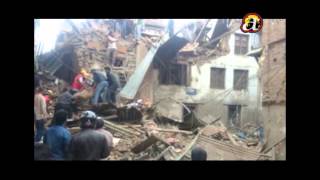 Earthquake effects in Bakhtapur