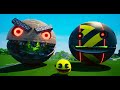 Robot Pacman Vs Monster Pacman #pacman #robotpacman #monsterpacman